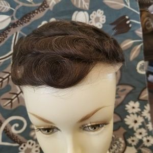 Man or womans All French Lace human hair piece